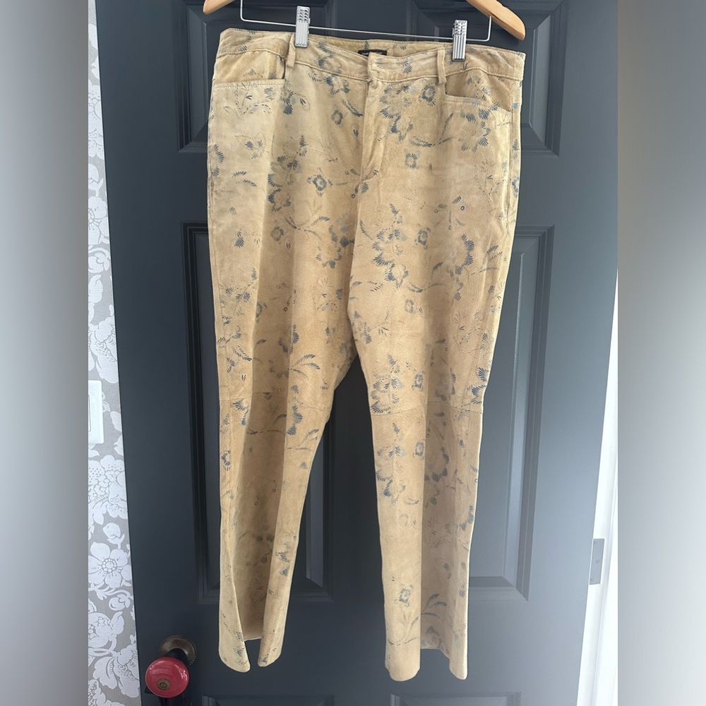 1980s Suede pants sz 10